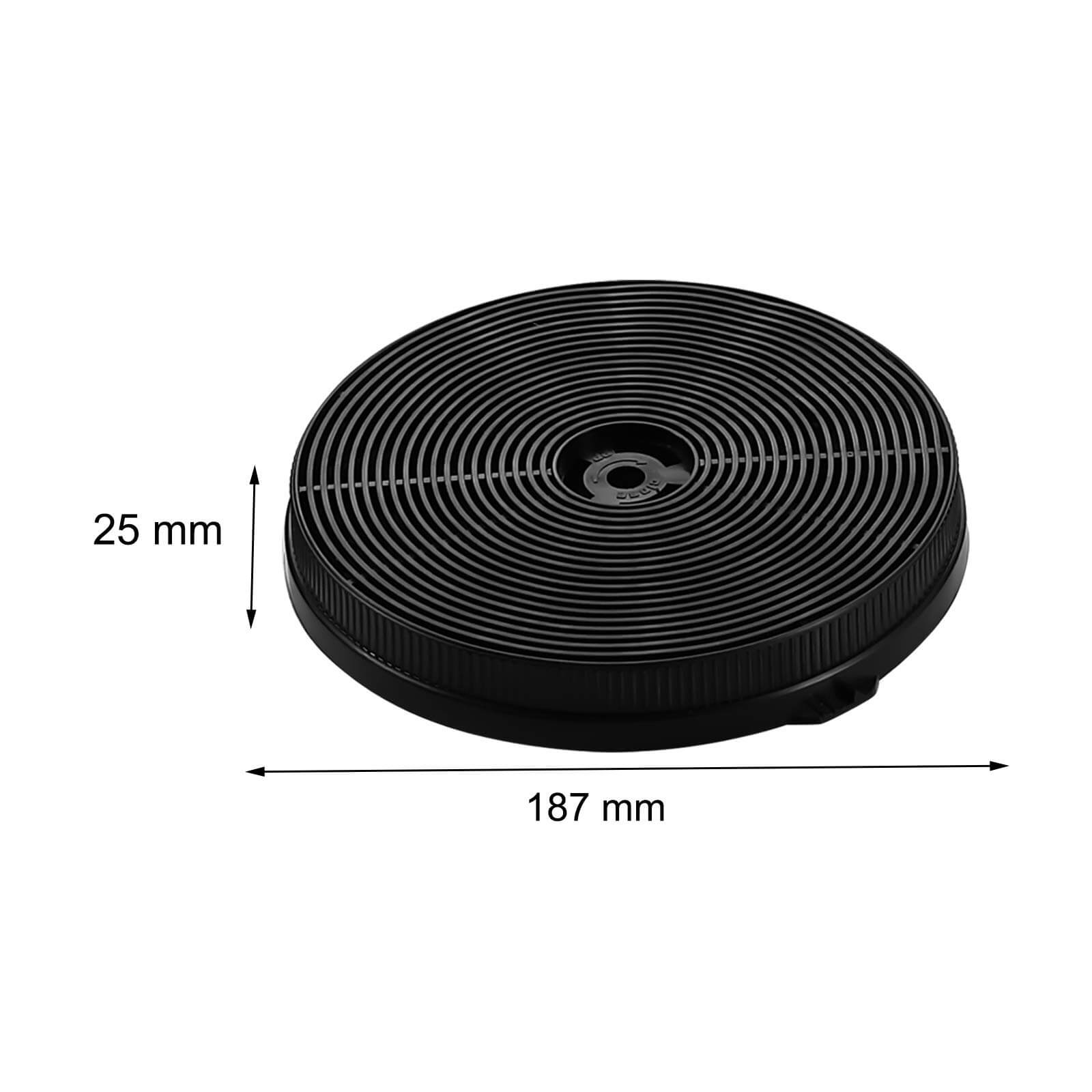 CF-G Carbon Filters Compatible with UKGV1360 Cooker Hood Pack of 2
