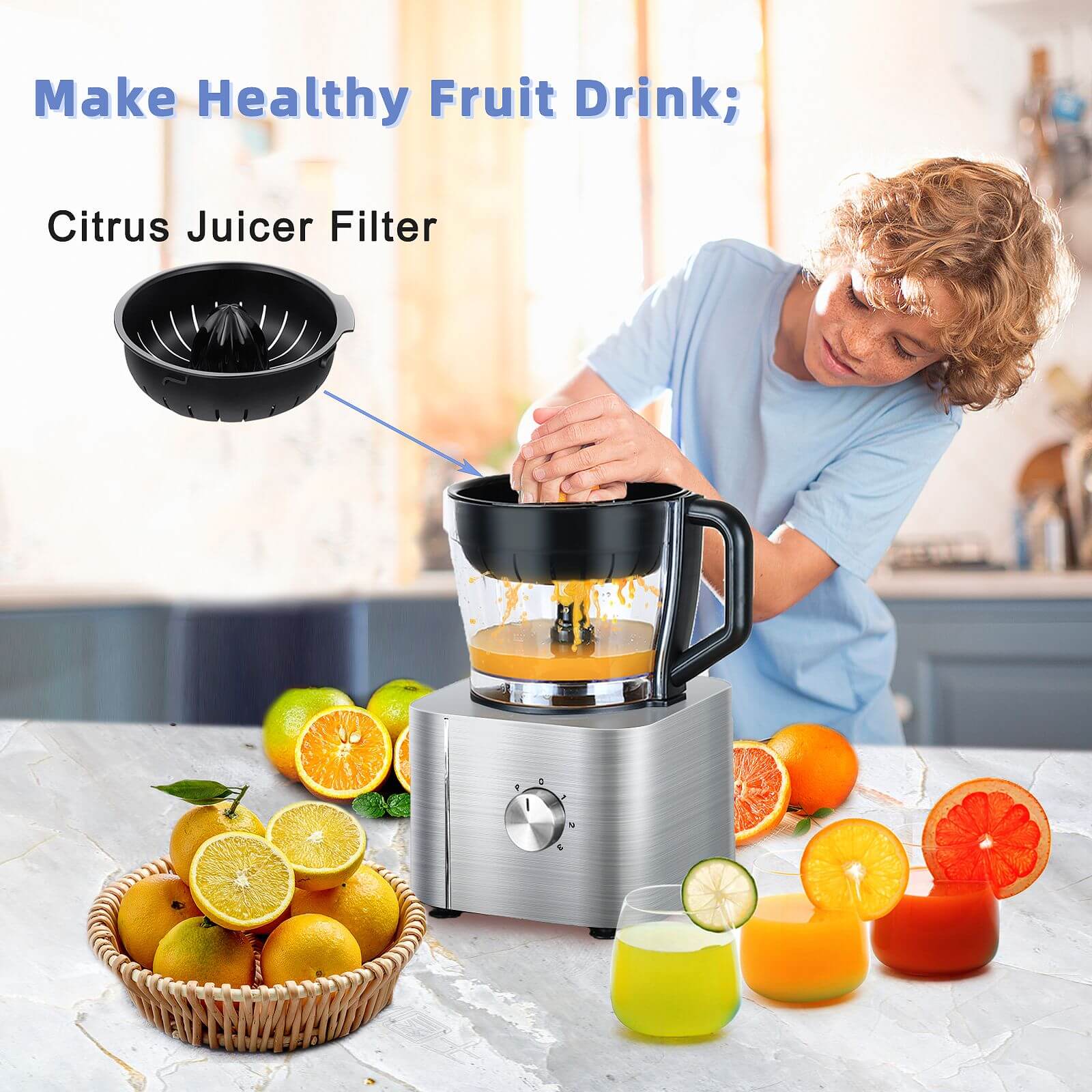 Juicing machines can make juice healthier