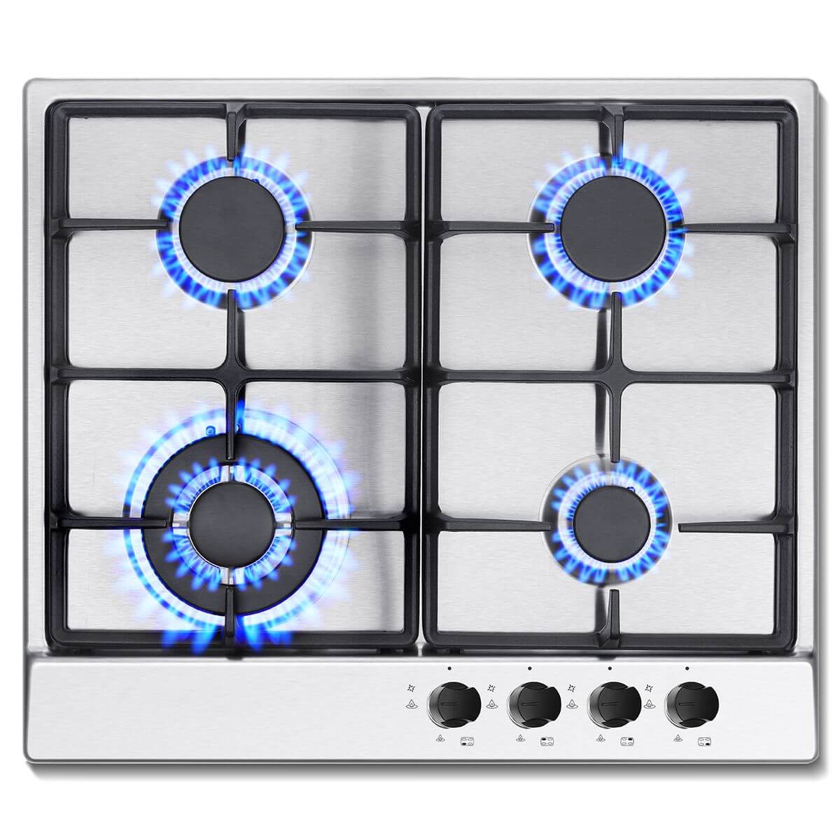 Topstrong 60cm built-in 4 burner gas cooktop with FFD, 8060w