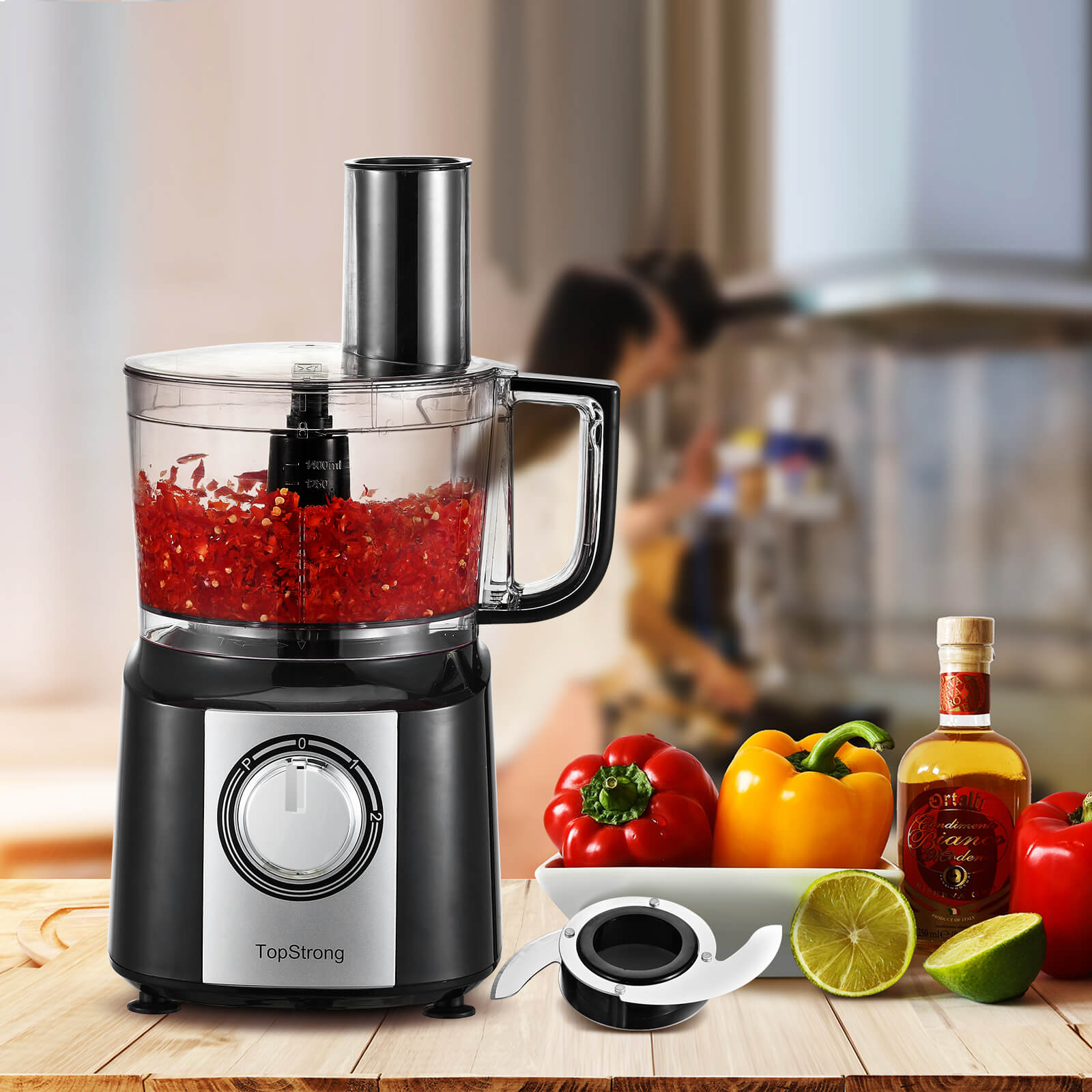 Stirring function of multifunctional food processor