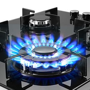 topstrong 4 banner glass gas hob strong flame